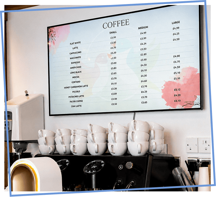 Come along and enjoy food and drink at our Cafe and Bar in 